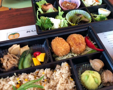 2021年10月「アグリマップツアー」昼食 写真